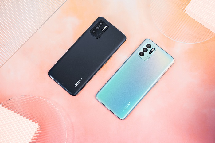 Reno6 Z 5G sở hữu thiết kế trẻ trung