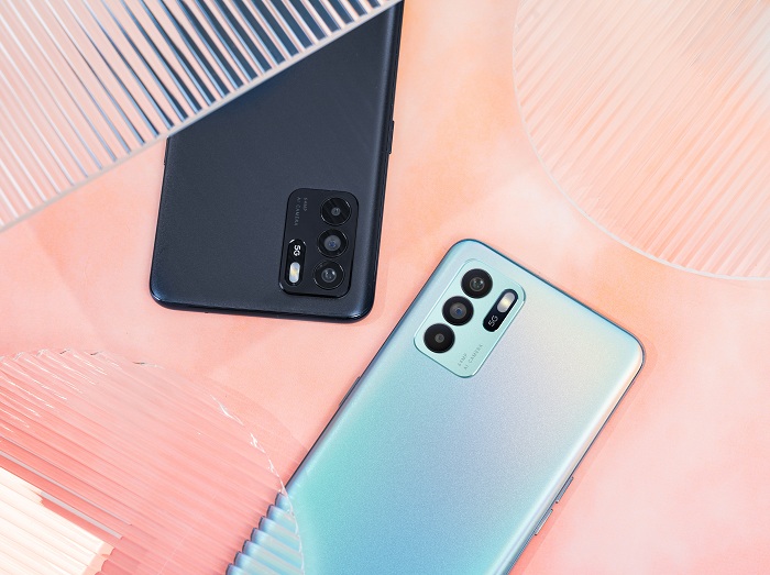 Camera sau trên OPPO Reno6 Z 5G