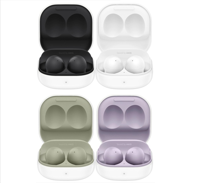 4 tùy chọn màu sắc Galaxy Buds2