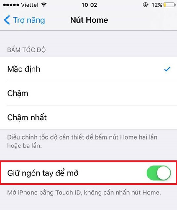 Cách 1: Sử dụng trợ năng khóa màn hình trên iPhone