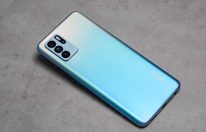 Reno6 Z 5G thiết kế mềm mại, mượt mà