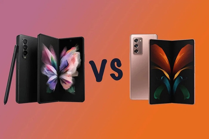 Galaxy Z Fold 2 và Galaxy Z Fold 3 (Ảnh minh họa)