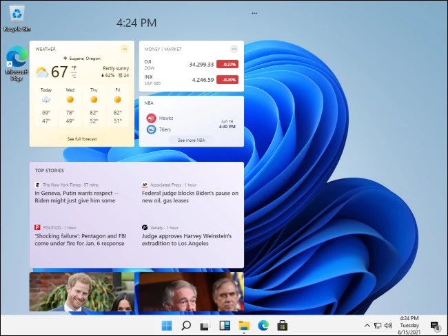 Tính năng Widget trên Windows 11 là một sự nâng cấp, cải tiến vượt trội so với Windows 10