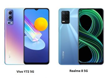 So sánh Realme 8 5G và Vivo Y72 5G
