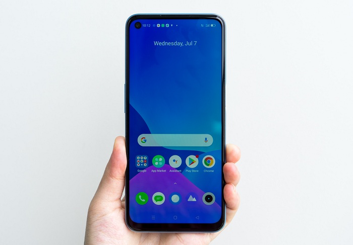Màn hình Realme 8 có tần số quét 90Hz