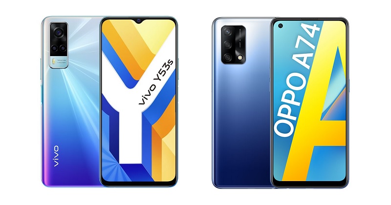 So sánh Vivo Y53s và OPPO A74