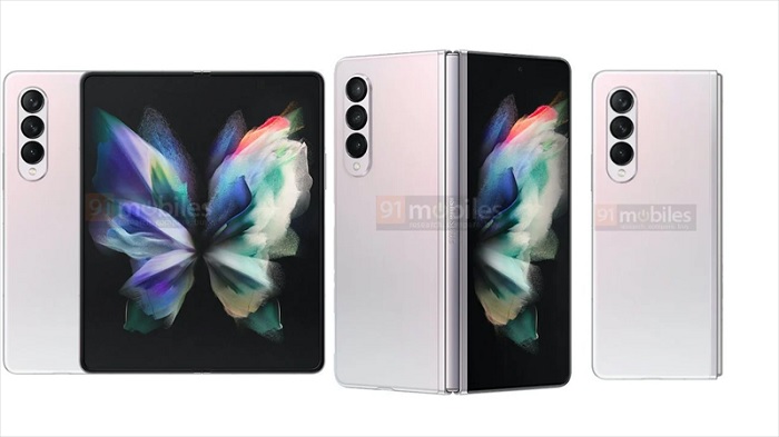 Galaxy Z Fold 3 phiên bản màu Trắng