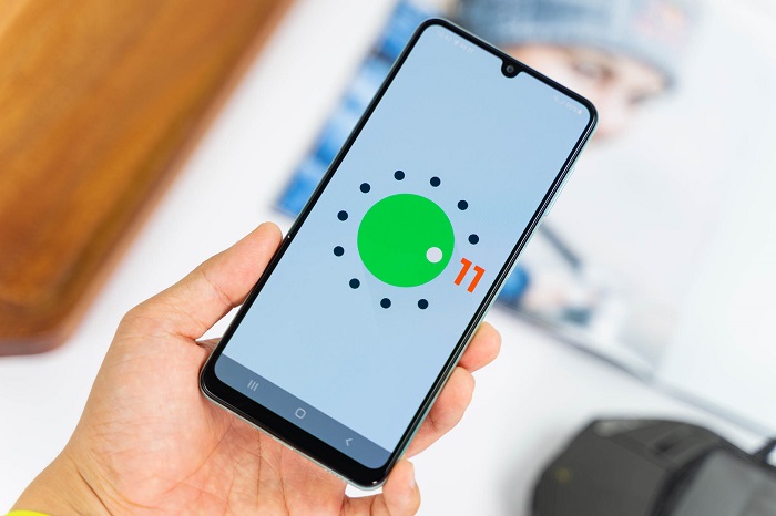 Galaxy A22 4G được cài sẵn hệ điều hành Android 11