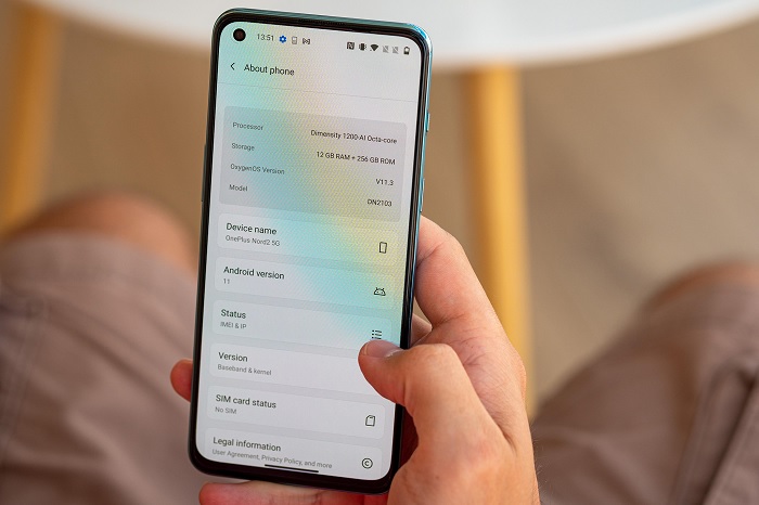 Thông số cấu hình OnePlus Nord 2