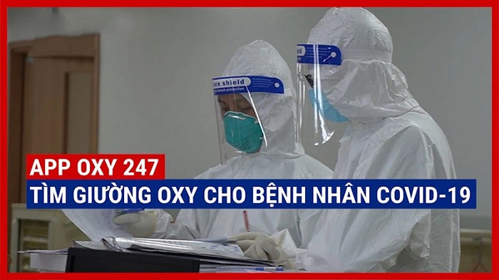 Oxy247 - ứng dụng tìm giường cho bệnh nhân Covid-19