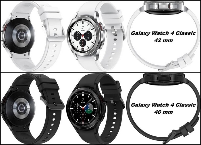 Ảnh render Galaxy Watch 4 Classic