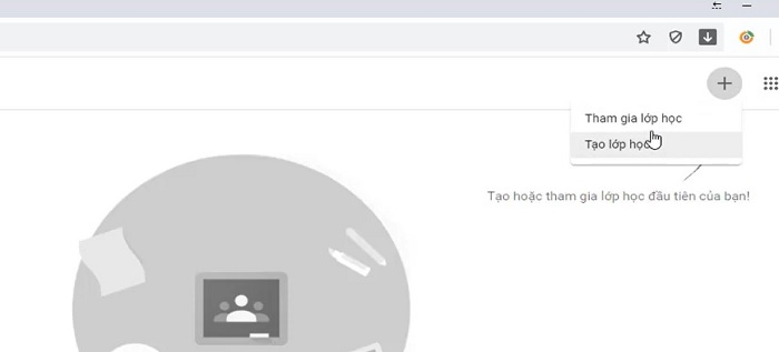 Tạo lớp học