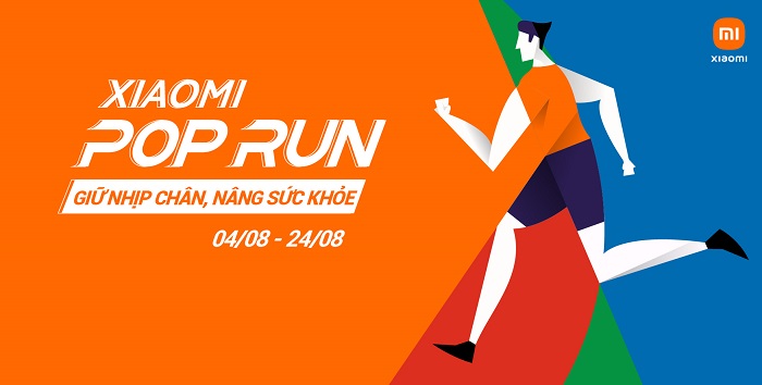 Xiaomi POP Run 2021 - Giữ nhịp chân, nâng sức khỏe