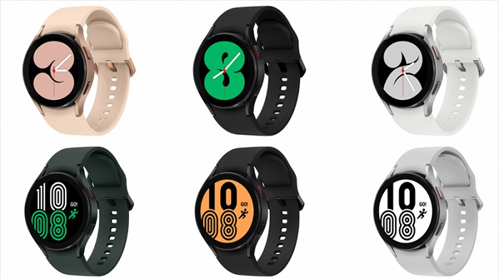 Galaxy Watch4 có tổng cộng 5 tùy chọn màu sắc khác nhau