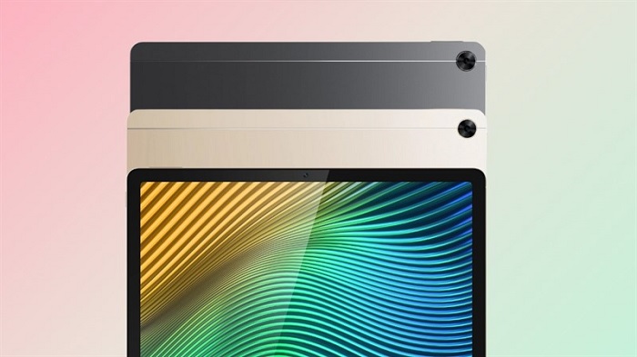 Realme Pad có 2 tùy chọn màu sắc là Vàng và Xám