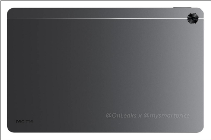 Mặt lưng của Realme Pad