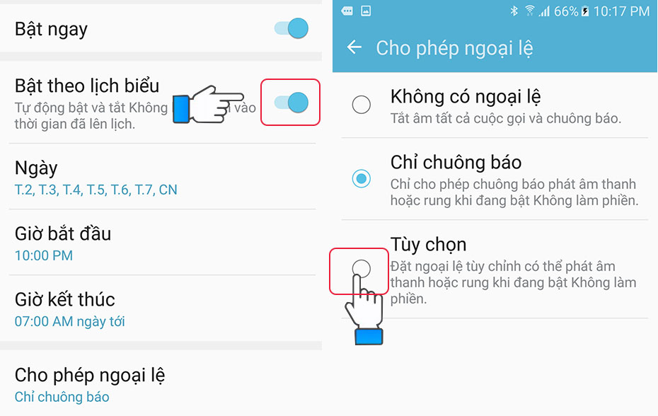 Cách bật chế độ không làm phiền trên Android (1)