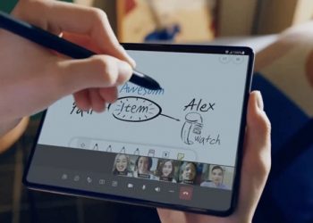 bút S Pen trên Galaxy Z Fold3 5G