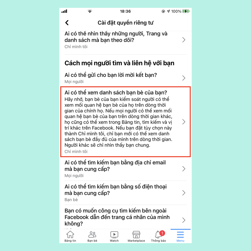 Chọn chỉ mình tôi