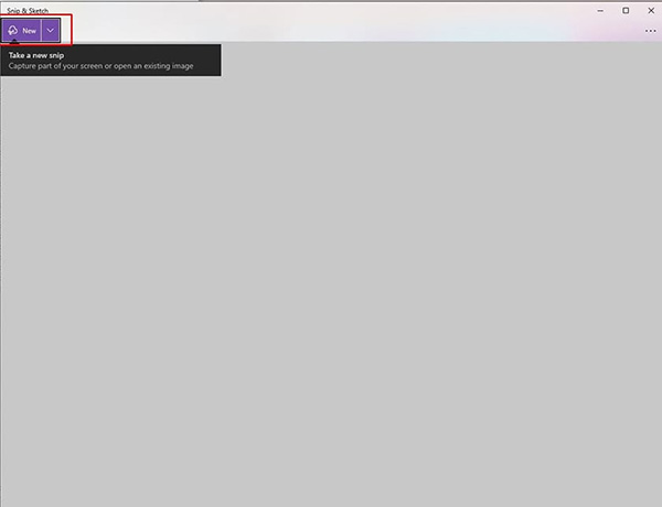 Chụp 1 phần màn hình máy tính Windows bằng Snip and Sketch (1)