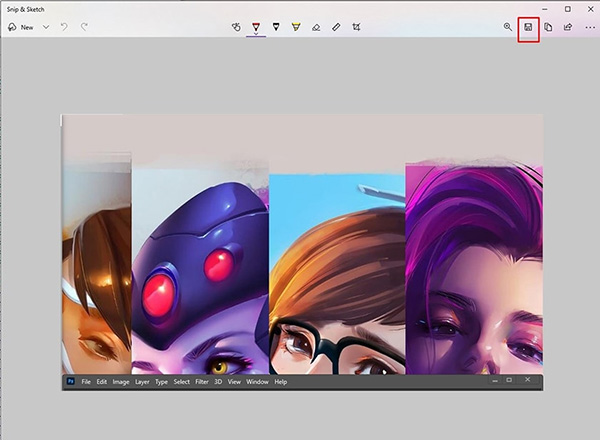 Chụp 1 phần màn hình máy tính Windows bằng Snip and Sketch (3)