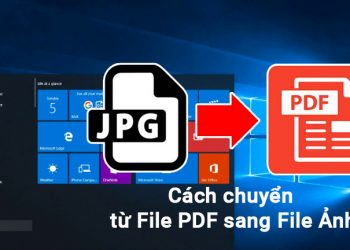 Cách chuyển file PDF sang file ảnh