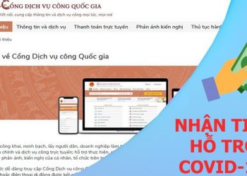 cách đăng ký nhận tiền hỗ trợ Covid-19 online