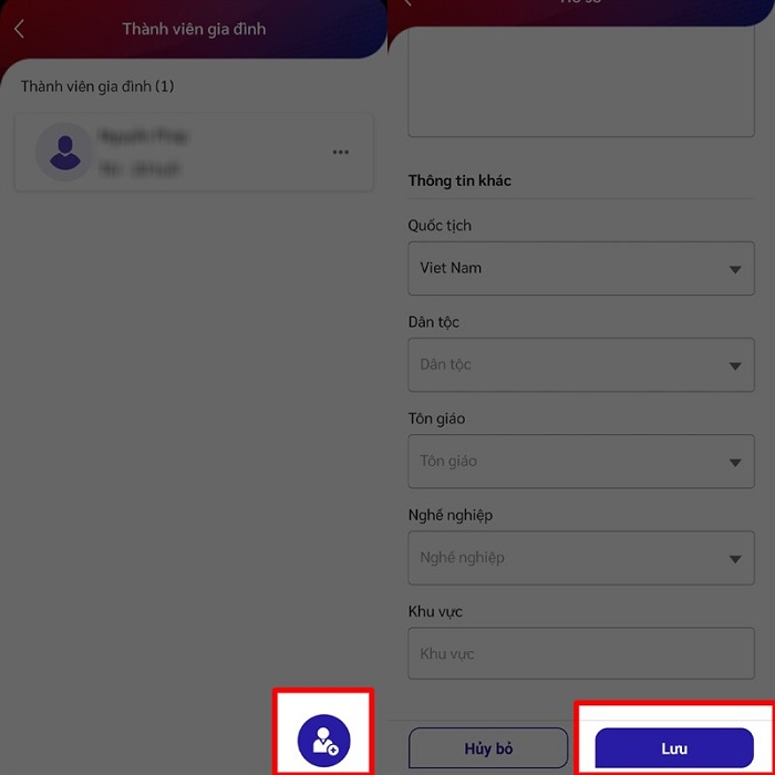 cách đăng ký tiêm vaccine Covid-19 cho người thân