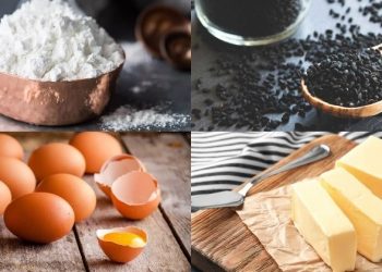 Cách làm bánh mì mè đen Hàn Quốc bằng nồi chiên không dầu