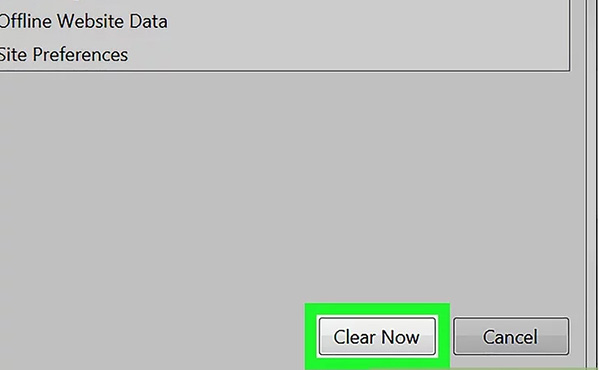 Cách Xóa bộ nhớ cache Firefox (2)