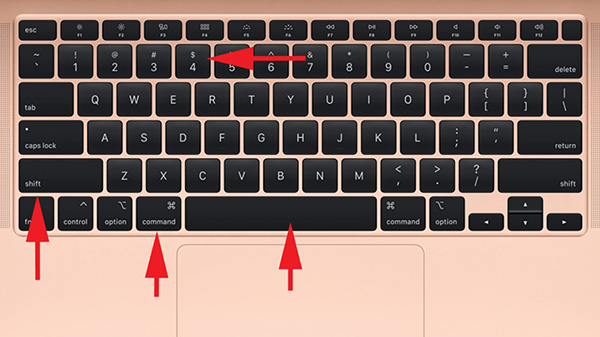 Cách chụp 1 phần màn hình Macbook