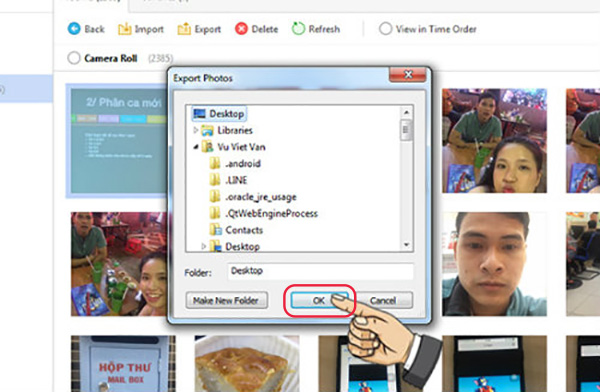 Chuyển ảnh từ iPhone sang máy tính bằng iTunes bằng 3utools (2)