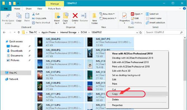 Chuyển ảnh từ iPhone sang máy tính bằng iTunes trực tiếp (1)