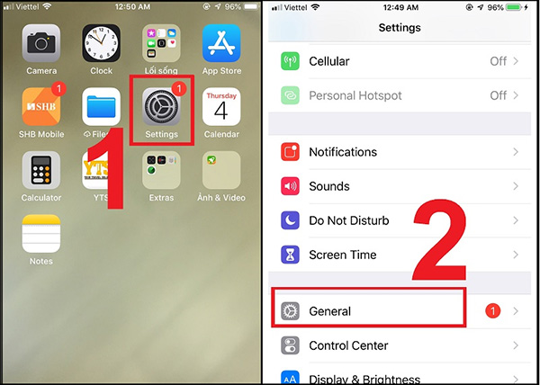 Chuyển tin nhắn từ iPhone sang iPhone bằng Airdrop