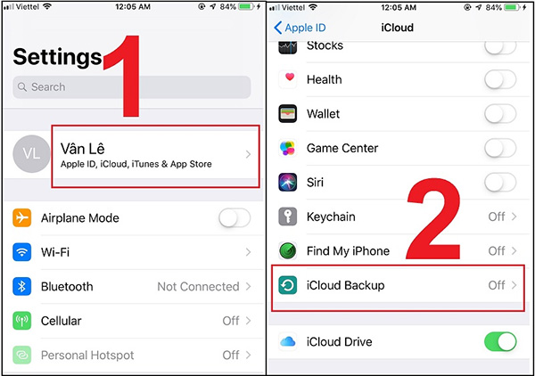 Cách chuyển tin nhắn từ iPhone sang iPhone bằng iCloud