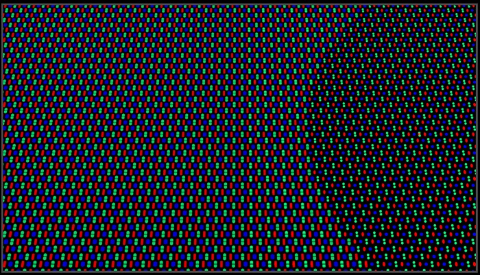 Hình dạng pixel cải tiến trên camera ẩn dưới màn hình thế hệ mới của OPPO