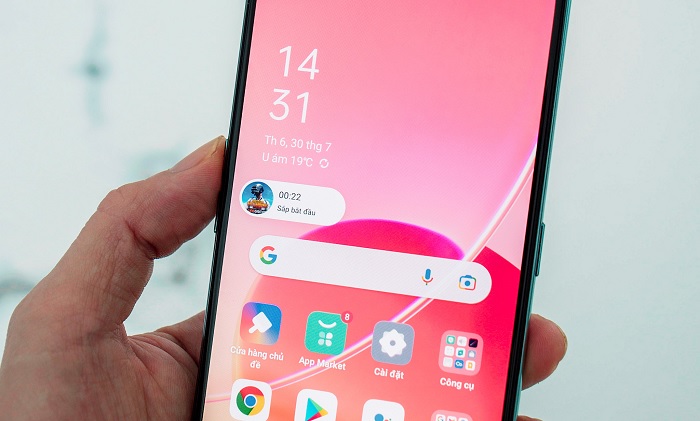 Reno6 Z 5G sử dụng hệ điều hành Color OS, mang đến nhiều tính năng thông minh