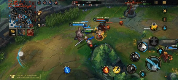 Đối với tựa game Liên minh huyền thoại: Tốc Chiến, hiện tượng giật lag hoặc tụt khung hình rất ít xảy ra