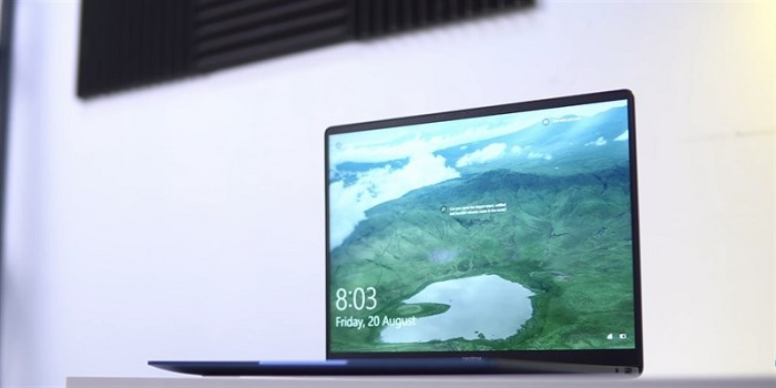 Màn hình Realme Book có viền rất mỏng