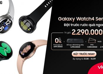 Đặt trước Samsung Galaxy Watch4 Series rước quà ngon trị giá 2.290.000 đồng