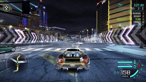 Need for Speed Carbon là phiên bản đình đám của dòng game đua xe