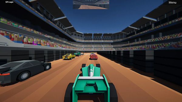Game đua xe 2 người Mayhem Racing