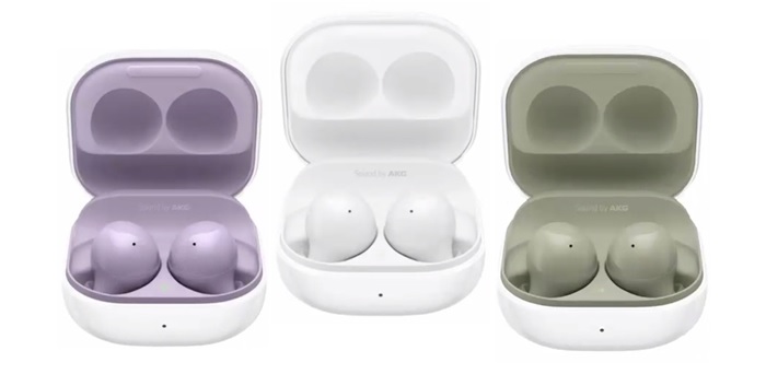 Các tùy chọn màu sắc của Galaxy Buds2