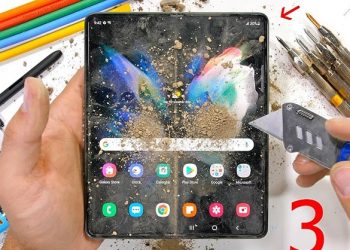 kiểm tra độ bền Samsung Galaxy Z Fold3 5G