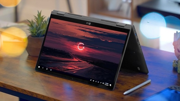 Một mẫu laptop 2 trong 1