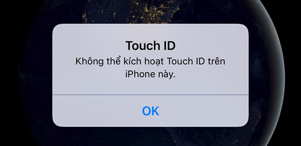 iPhone bị lỗi tính năng cảm ứng Touch ID