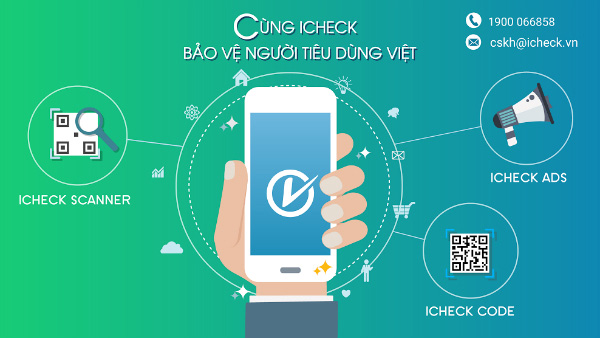 App iCheck check mã vạch mỹ phẩm trên điện thoại