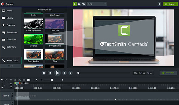 Cách chỉnh tốc độ video trong Camtasia