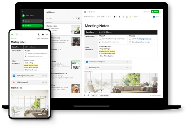 Evernote - Phần mềm Note trên điện thoại và máy tính