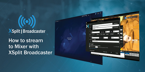 Phần mềm livestream YouTube Xsplit Broadcaster
